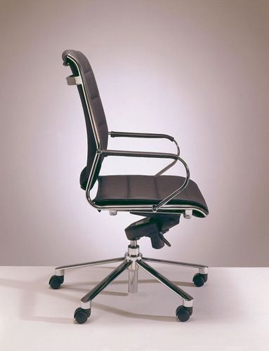 Poltrona da ufficio contemporanea - A100 - MASCAGNI - in pelle / reclinabile / ad altezza regolabile