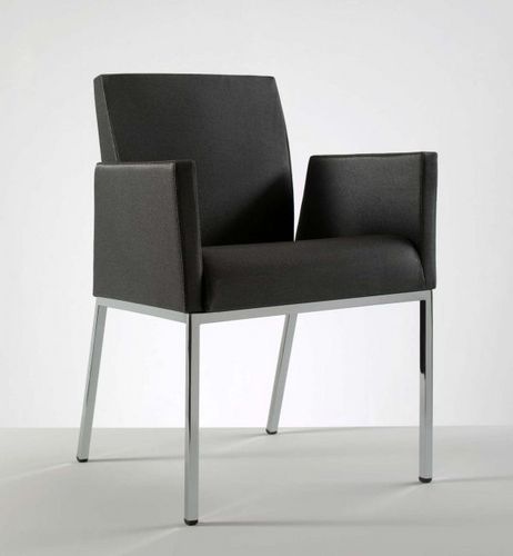 Poltrona visitatore contemporanea - LOUNGE - MASCAGNI - in tessuto / in schiuma di poliuretano / contract
