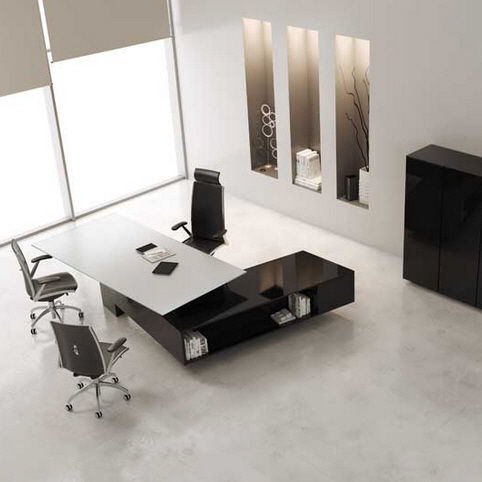 Scrivania direzionale - MAST - MASCAGNI - contemporanea / in acciaio / in laminato