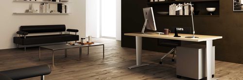 Scrivania contemporanea - CORA - MASCAGNI - in laminato / contract