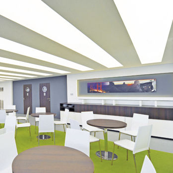 Rivestimento murale in poliestere - TRANSLUCENT - CLIPSO - in poliuretano / liscio / aspetto tessuto