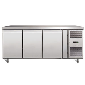 Frigorifero a 3 porte - DOMINO S 600 F3 - FRIGEO PERFECT COOLING - professionale / a posa libera / in acciaio inossidabile