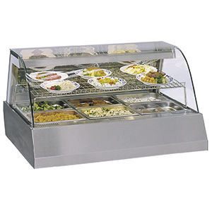 Vetrina riscaldata da appoggio - VISION HOT 3 - FRIGEO PERFECT COOLING - a vista / per negozio / per pasticceria