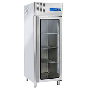Frigorifero con 1 sportello - LOGIC C 700 G - FRIGEO PERFECT COOLING - professionale / a posa libera / vetrato