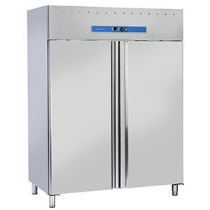 Frigorifero a 2 porte - LOGIC F 1400 - FRIGEO PERFECT COOLING - professionale / a posa libera / in acciaio inossidabile