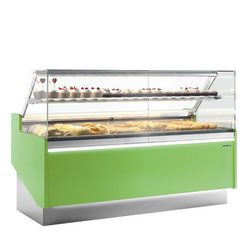 Vetrina refrigerata con scaffali - VLY 15 - INFRICO, S.L. - per pasticceria / in acciaio inossidabile / in alluminio