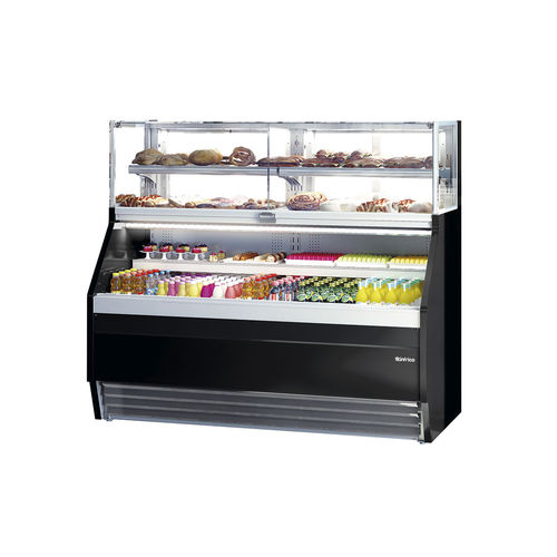 Vetrina refrigerata con scaffali - VCO15 - INFRICO, S.L. - da appoggio / per negozio / in acciaio inossidabile