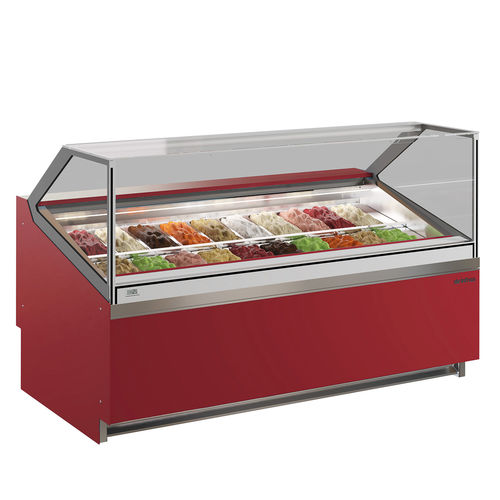 Vetrina refrigerata espositiva - VCB18H - INFRICO, S.L. - per negozio / in acciaio inossidabile / con sportello
