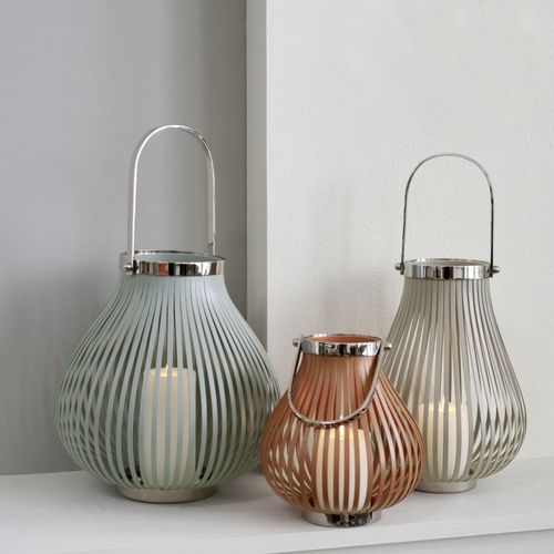 Lanterna contemporanea - HELEN  - LAMBERT - in acciaio inossidabile / in ottone / a incandescenza