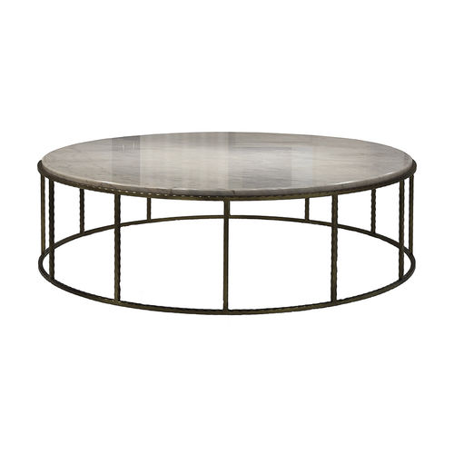 Tavolino basso contemporaneo - H 550197 - GUADARTE - in metallo / in marmo / con supporto in metallo