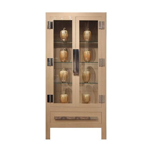 Vetrina armadio contemporanea - M 2108 - GUADARTE - da terra / in metallo / in vetro