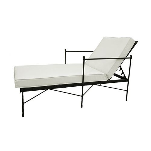 Lettino prendisole contemporaneo - H 3084 – H 3085 - GUADARTE - in tessuto / in espanso / in ferro modellato