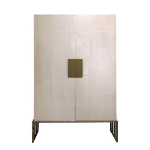 Credenza contemporanea - M 20175 - GUADARTE - in legno laccato / in metallo / in marmo
