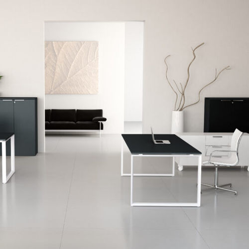 Scrivania direzionale - LASA S.R.L. - da terra / contemporanea / in legno