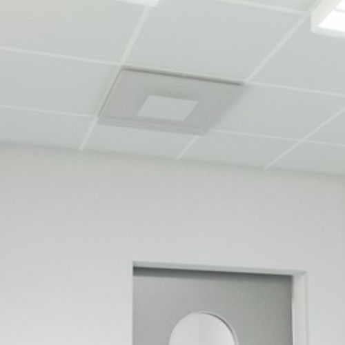 Diffusore d'aria da soffitto - CDH - SWEGON - quadrato / rettangolare / in metallo