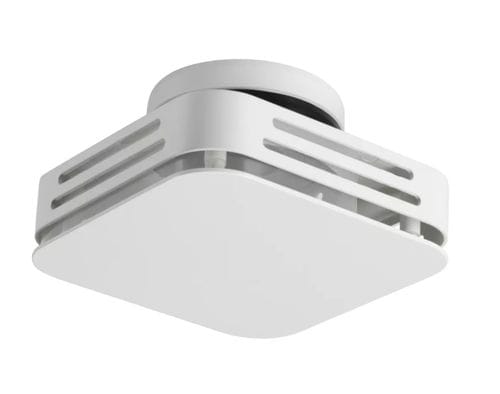 Diffusore d'aria da soffitto - DOMO - SWEGON - da parete / quadrato / in metallo