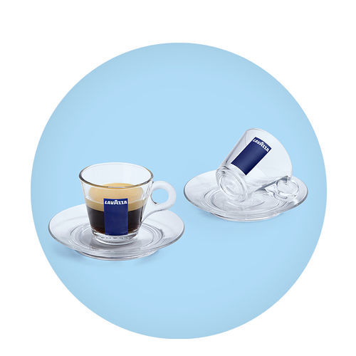 Tazzina di caffè in vetro - TRASPARENZA ESPRESSO - LUIGI LAVAZZA S.P.A. - contract