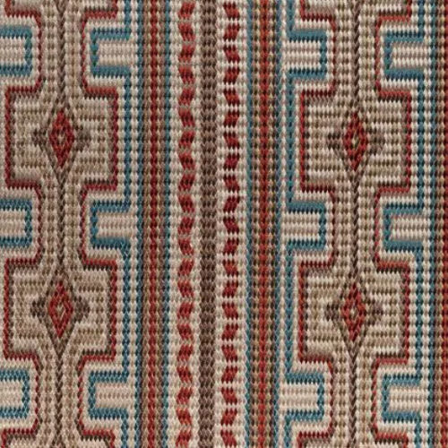 Tessuto da tappezzeria - JULES BRODE  - Olivier Thévenon Selection - con motivi geometrici / in poliestere / in cotone