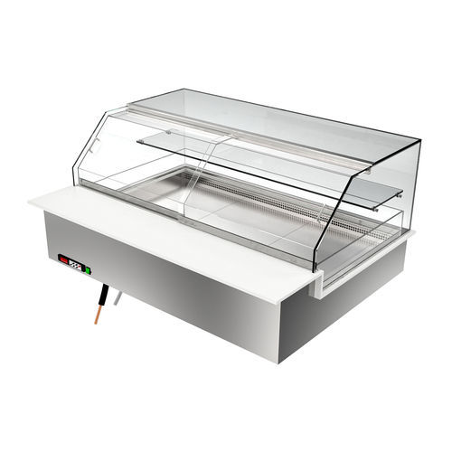 Vetrina refrigerata espositiva - Easy - Moving Glass & Metal Design - con scaffali / per pasticceria / per panetteria