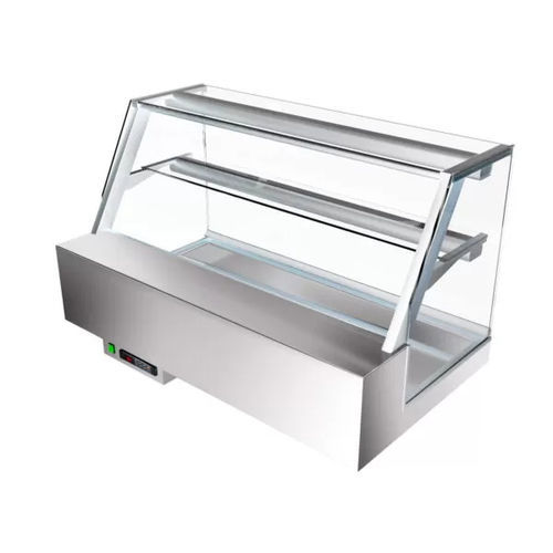 Vetrina refrigerata espositiva - Panini - Moving Glass & Metal Design - con scaffali / per pasticceria / in acciaio inossidabile