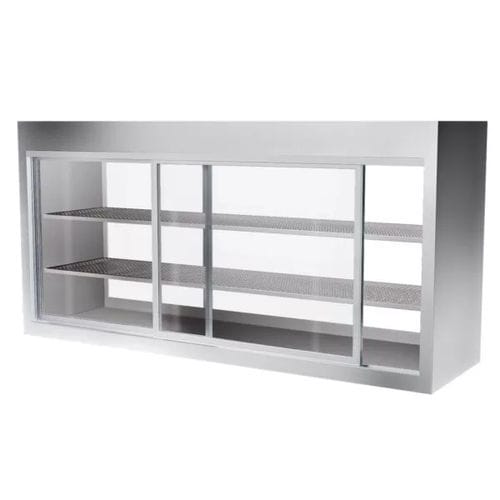 Vetrina refrigerata espositiva - Moving Glass & Metal Design - con scaffali / ad armadio / per pasticceria