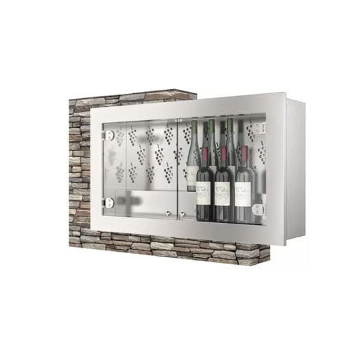 Vetrina refrigerata espositiva - Picture - Moving Glass & Metal Design - in acciaio inossidabile / con sportello / senza mensole