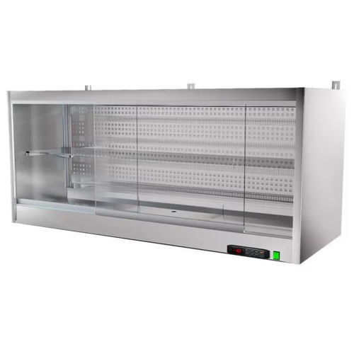 Vetrina refrigerata espositiva - Venere - Moving Glass & Metal Design - per macelleria / in acciaio inossidabile / con porta scorrevole