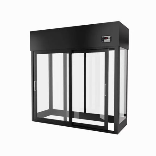 Vetrina refrigerata ad armadio - Vision - Moving Glass & Metal Design - per negozio / in acciaio inossidabile / in alluminio