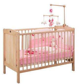 Letto per neonato contemporaneo - CROQUE LA LUNE.  - MOULIN ROTY - per bambini (unisex) / in legno