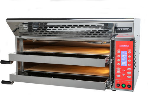 Forno a pizza professionale - VP2 REVOLUTION XL - S.T.I.M.A. S.R.L. - elettrico / a convezione / a libera installazione