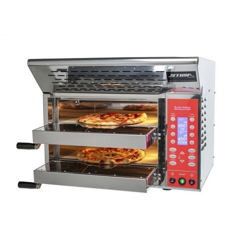Forno a pizza professionale - VP2 REVOLUTION - S.T.I.M.A. S.R.L. - elettrico / a convezione / a libera installazione