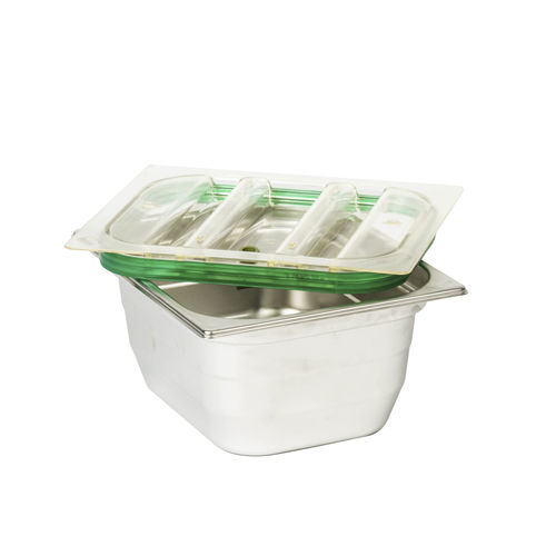 Macchina confezionatrice sottovuoto professionale - GREENVAC SET GN 1/2-150MM - SALVIS AG