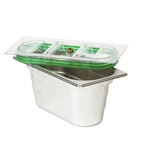 Macchina confezionatrice sottovuoto professionale - GREENVAC SET GN1/3-150MM - SALVIS AG