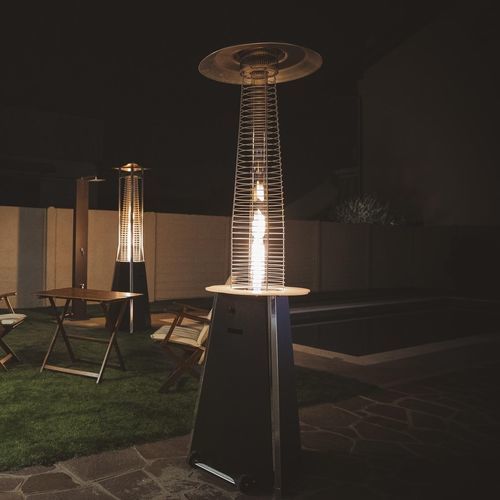 Riscaldamento a infrarossi per esterni a gas - SOLFLAME - SIABS S.r.l. - mobile / > 4000 W / verticale
