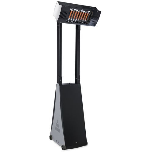Riscaldamento a infrarossi per esterni da terra - NEROHEAT - SIABS S.r.l. - a gas / mobile / > 4000 W