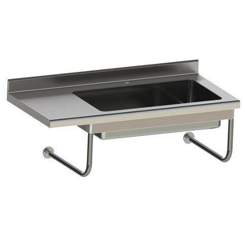 Piano di lavoro in acciaio inossidabile - TASB - SOFINOR SAS - per uso residenziale / da cucina