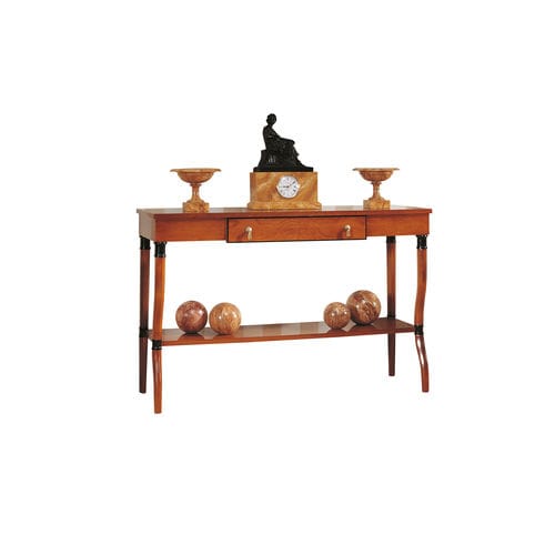 Consolle classica - LAGOS - ACANTO - impiallacciata in legno / con supporto in legno / rettangolare