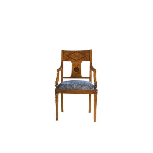 Sedia da pranzo classica - DAMIAN - ACANTO - da interno / in tessuto / con supporto in faggio