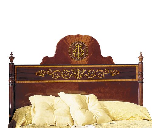 Testiera per letto singolo - MOTRIL - ACANTO - classica / impiallacciata in legno / in mogano