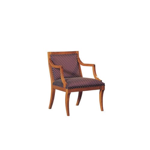 Poltrona da ufficio classica - LOBE - ACANTO - in tessuto / in faggio / con 4 gambe
