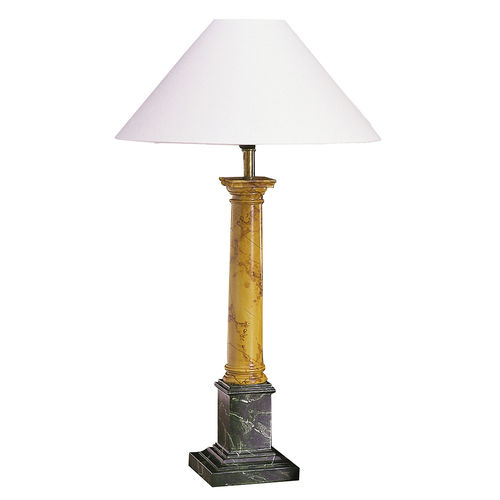 Lampada da tavolo - TOSCANA - ACANTO - in marmo / in resina / classica