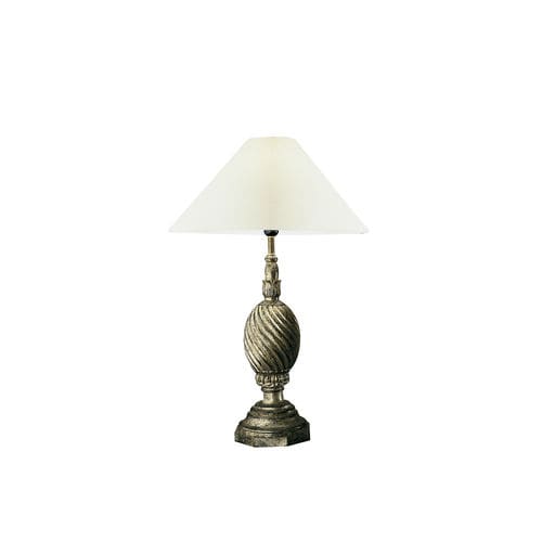 Lampada da tavolo - SORIA - ACANTO - in marmo / in resina / classica