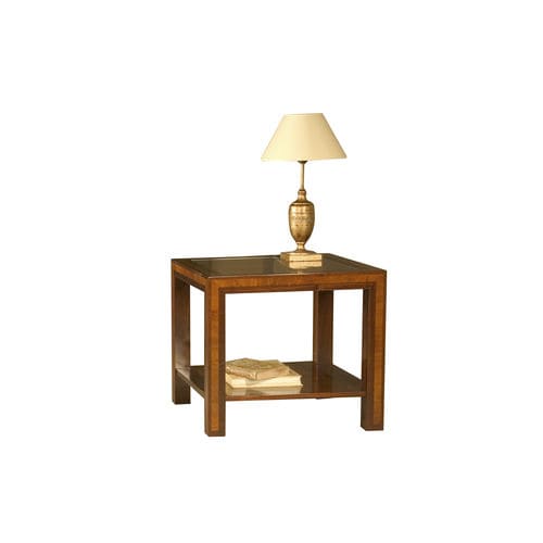 Tavolo d'appoggio classico - BENASAU - ACANTO - in noce / impiallacciato in legno / con supporto in legno