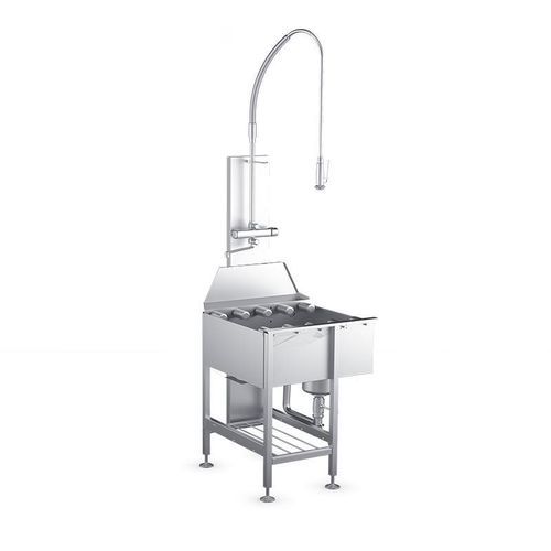 Lavello a 1 vasca - BASIN LINE - WEXIODISK - con gocciolatoio / in acciaio inossidabile / da incasso