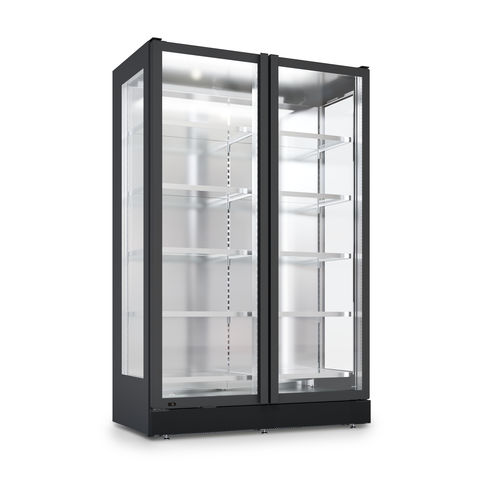 Vetrina refrigerata ad armadio - EXCLUSIVE PREMIUM - CIAM S.P.A. - per negozio / in metallo / nera