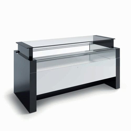 Vetrina refrigerata espositiva - MIRRORTN - CIAM S.P.A. - per pasticceria / in acciaio inox / nera
