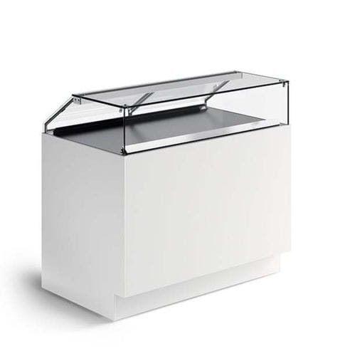 Vetrina refrigerata espositiva - CIAM S.P.A. - per pasticceria / in acciaio inossidabile / bianca