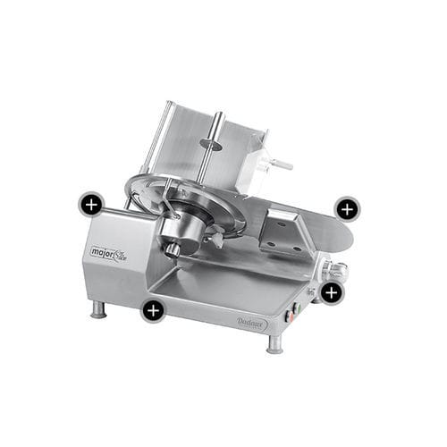 Affettatrice per prosciutti - GRAVINOX 300 - DADAUX SAS - automatica / professionale / a lama circolare