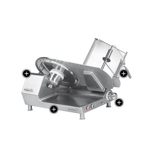 Affettatrice per prosciutti - GRAVINOX 350 - DADAUX SAS - manuale / professionale / a lama circolare