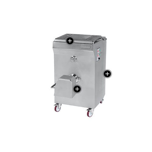 Tritacarne - TX 114 ML - DADAUX SAS - con miscelatore / automatico / professionale